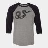 Unisex Three-Quarter Sleeve Baseball Tee Thumbnail