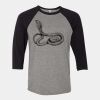 Unisex Three-Quarter Sleeve Baseball Tee Thumbnail
