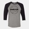 Unisex Three-Quarter Sleeve Baseball Tee Thumbnail