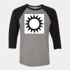 Unisex Three-Quarter Sleeve Baseball Tee Thumbnail