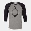 Unisex Three-Quarter Sleeve Baseball Tee Thumbnail