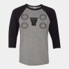 Unisex Three-Quarter Sleeve Baseball Tee Thumbnail