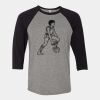 Unisex Three-Quarter Sleeve Baseball Tee Thumbnail