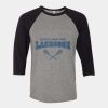 Unisex Three-Quarter Sleeve Baseball Tee Thumbnail
