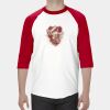 Classic Raglan Three-Quarter Sleeve T-Shirt Thumbnail